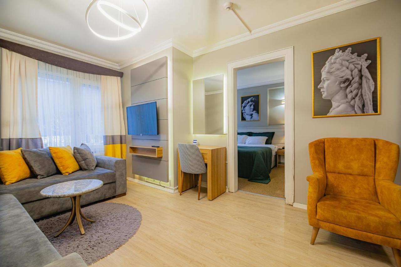 La Palace Suites Sisli Estambul Exterior foto