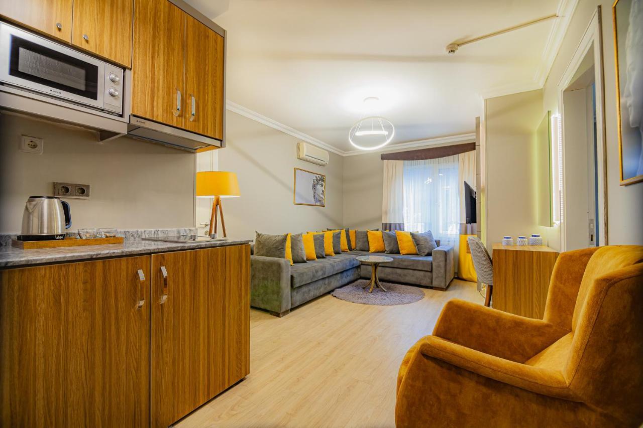 La Palace Suites Sisli Estambul Exterior foto